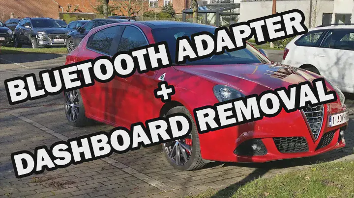 Alfa Romeo Giulietta BLUETOOTH ADAPTER + DASHBOARD REMOVAL