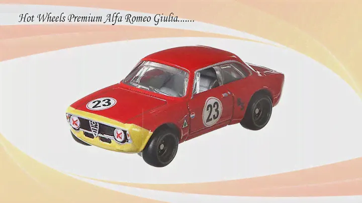 Hot Wheels Premium Car Alfa Romeo Giulia