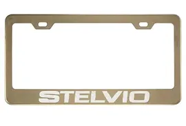 Рамки номерных знаков MVP Alfa Romeo Stelvio Gold License Plate Frame