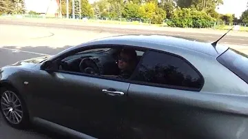 Alfa Romeo GT 3.2 V6 Test run