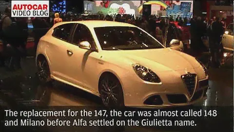 Geneva motor show: Alfa Romeo Giulietta by autocar.co.uk