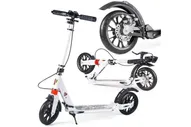 Самокат 2-х колесный ALFA SPORT AS-020w, белый