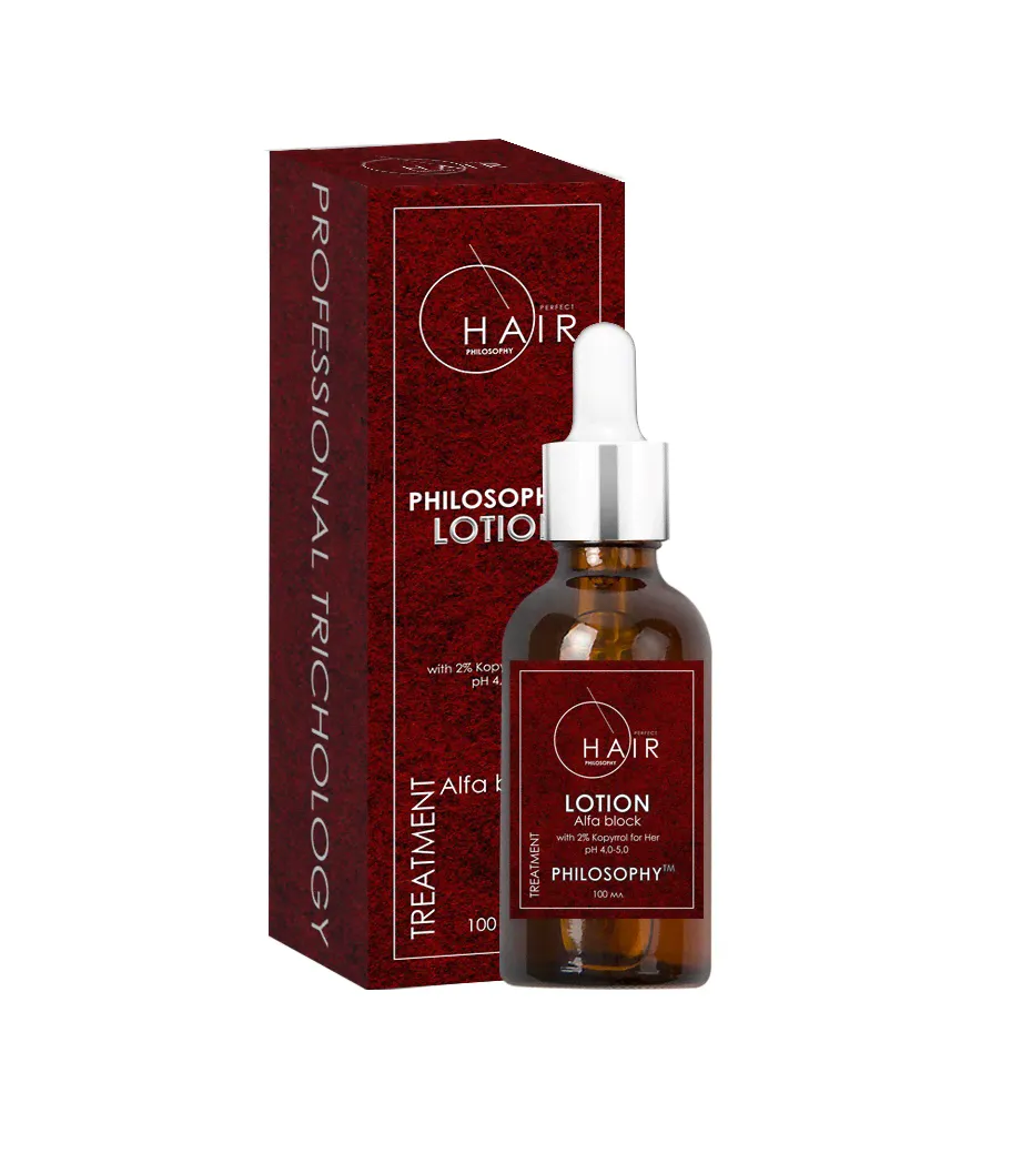 Укрепляющий лосьон для волос Philosophy Perfect Hair Alfa Block Lotion With 2% Kopyrrol-0