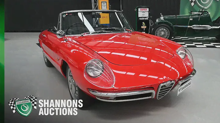 1967 Alfa Romeo 1600 'Duetto' Spider - 2022 Shannons Spring Timed Online Auction