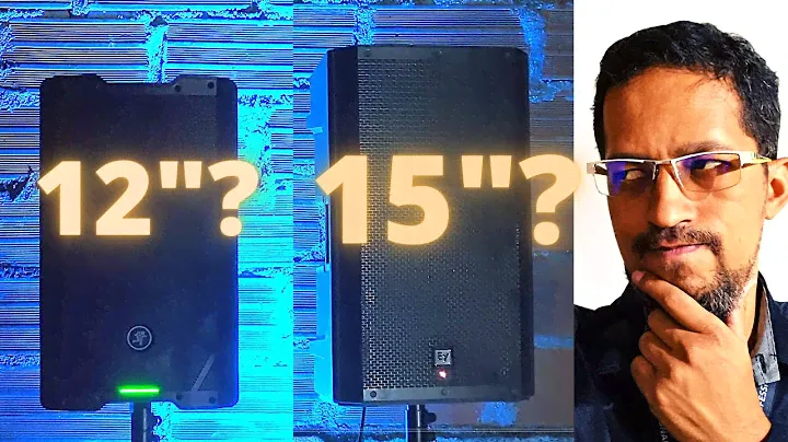 🎛️🎤DESCUBRE la DIFERENCIA entre las BOCINAS de 12 y 15 PULGADAS❗¿CUÁL DEBES COMPRAR💰?