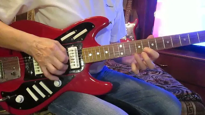Demo Guitar Jolana Alfa (  Домино)