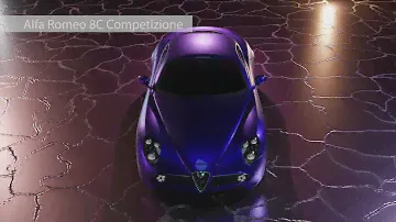 Alfa Romeo 8C Competizione - 3D Visualization