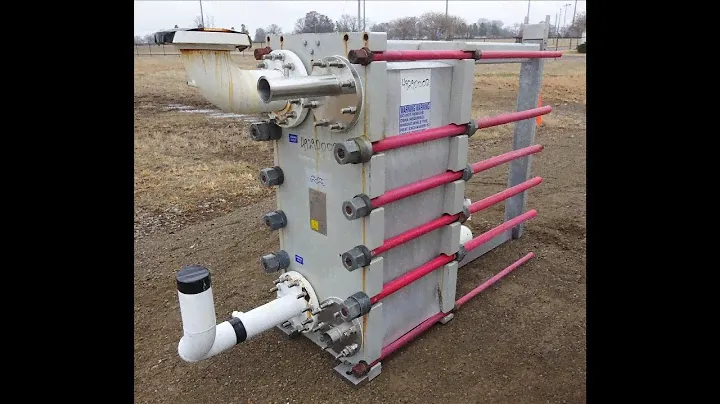 Used- Alfa-Laval Plate Exchanger, 782 Square Feet, Model M15-BWFD - Stock# 49290002 edited