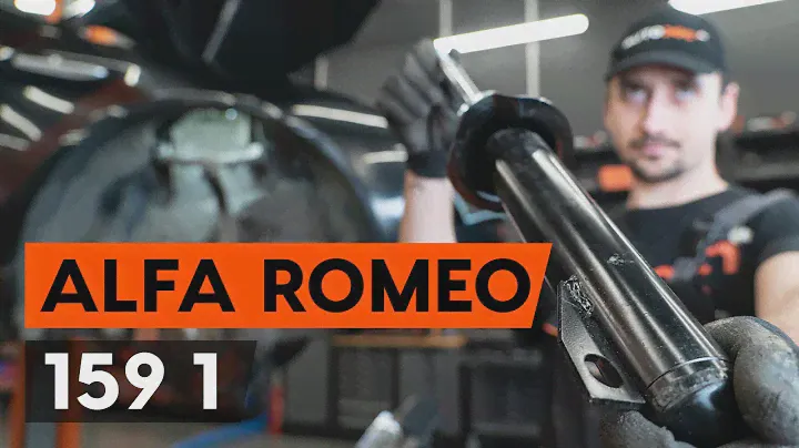 Как поменять переднюю амортизационную стойку на ALFA ROMEO 159 (939) [УЧЕБНИК AUTODOC]