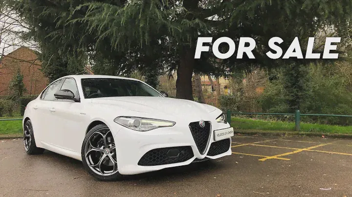 WHITE ALFA ROMEO GIULIA VELOCE WITH ASCARI VISUAL KIT FOR SALE