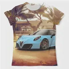 Футболка 3D (мужская) Alfa Romeo
