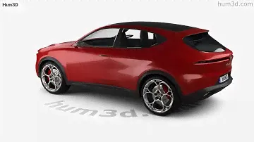 Alfa Romeo Tonale concept 2020 3D model by 3DModels.org