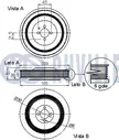 Шкив коленвала Ruville для Alfa Romeo 156 I 2000-2006. Артикул 520245