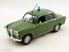 Модель Alfa Romeo Giulietta Полицейские Машины Мира №14 1:43 ДеАгостини