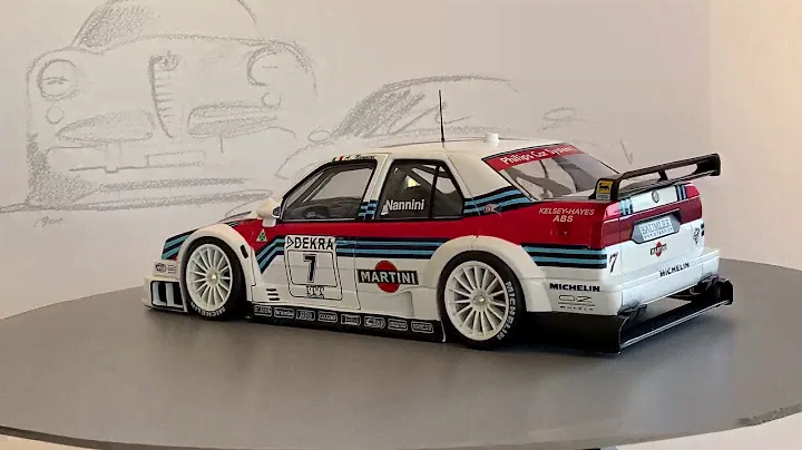 Alfa Romeo 155 V6DTM 1/18 Nannini