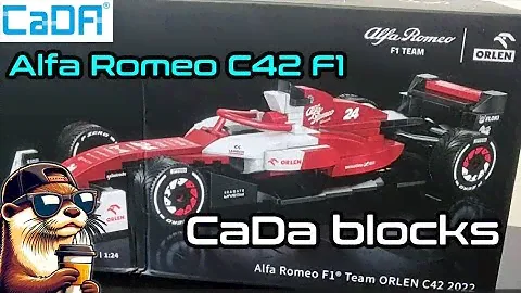 #AlfaRomeo #F1 C42 by CaDa Under License 271 pcs blocks box -  C55026W - Guanyu Zhou #24