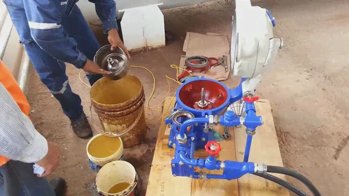 Prueba Centrifuga Purificadora MAB 103 Alfa Laval