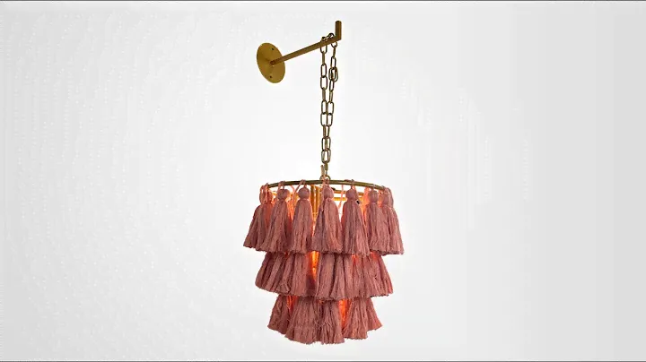 Подвесной светильник TASSEL WALL Карамель