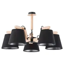 Люстра потолочная Alfa 22715 Joga Black
