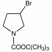 (+ / -)-1-Boc-3-bromopyrrolidine, 95%, Alfa Aesar, 250 мг