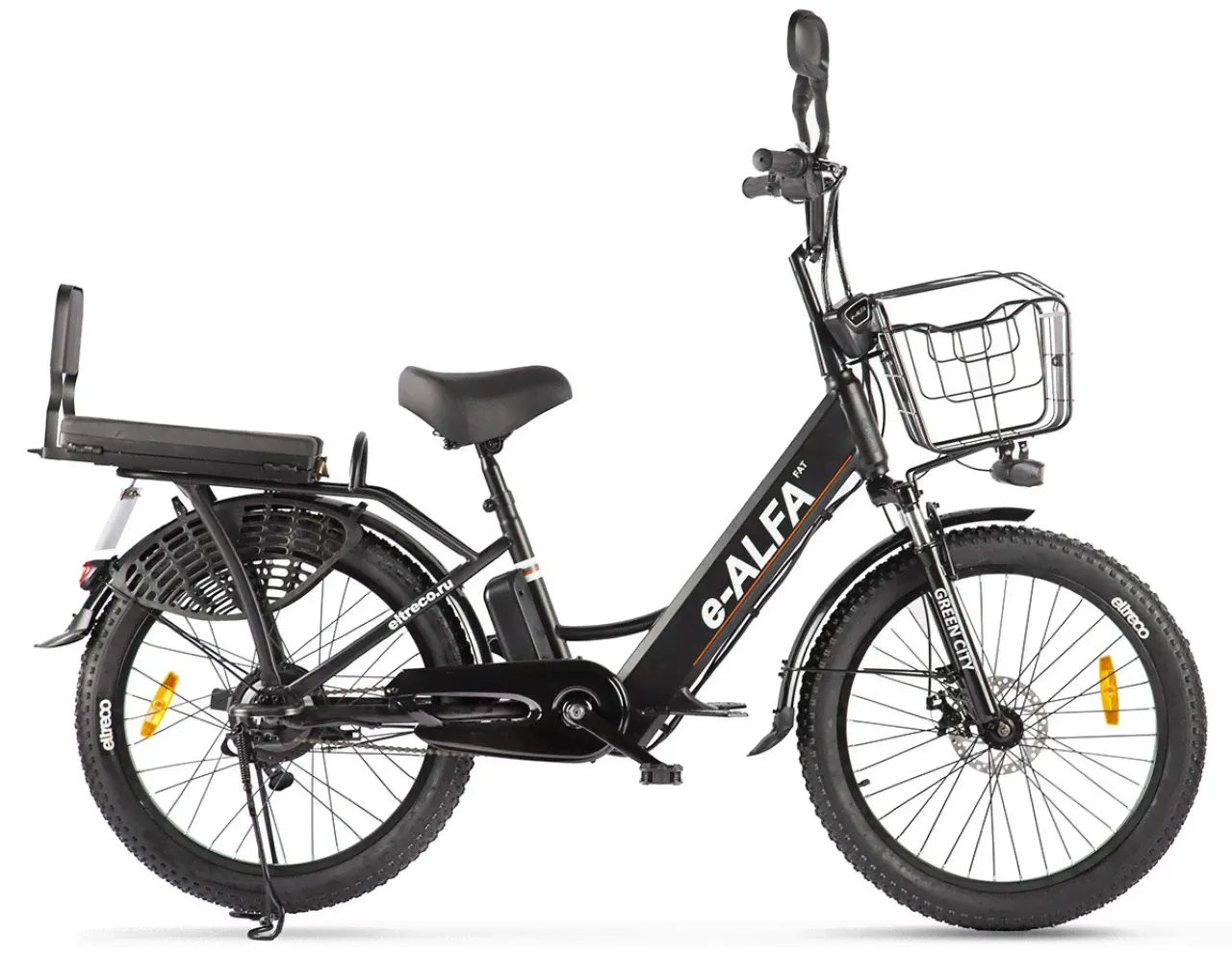 Электровелосипед GREEN CITY e-ALFA Fat 2023-0