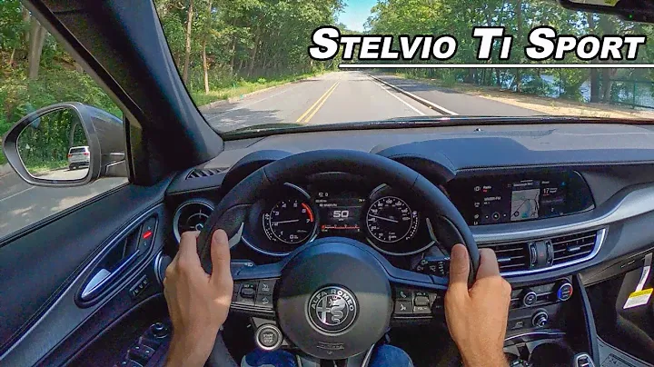 Alfa Romeo Stelvio Ti Sport 2020 года — вид от лица Boston City Drive (бинауральный звук)