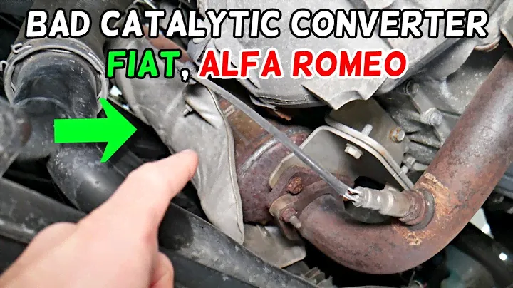 SYMPTOMS OF BAD CATALYTIC CONVERTER FIAT ALFA ROMEO GRANDE PUNTO BRAVO DOBLO TIPO ALFA ROMEO 147 159