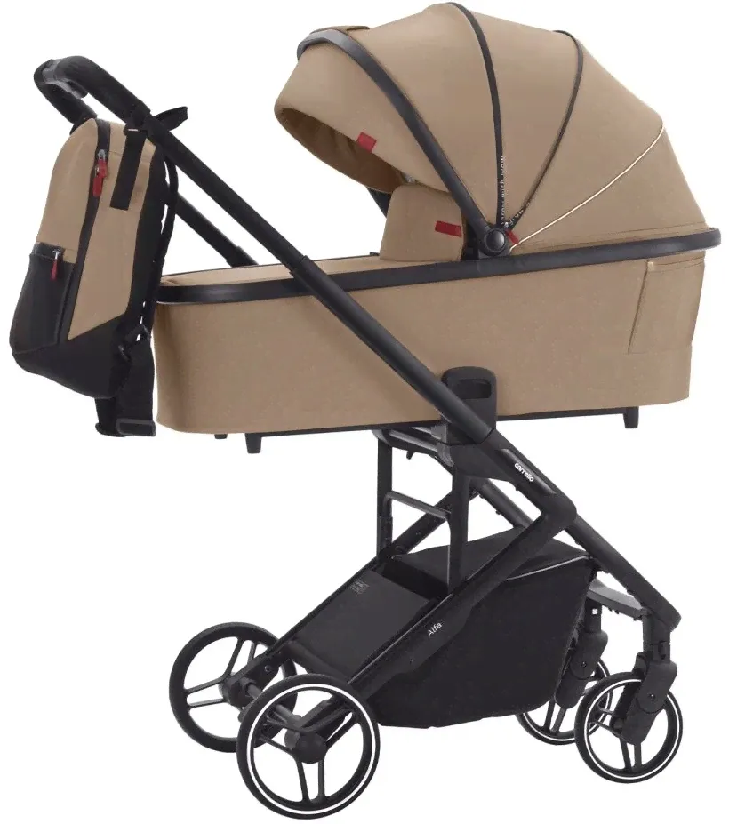 Детская коляска Carrello Alfa 3 в 1 CRL-6508 Evening Beige-0