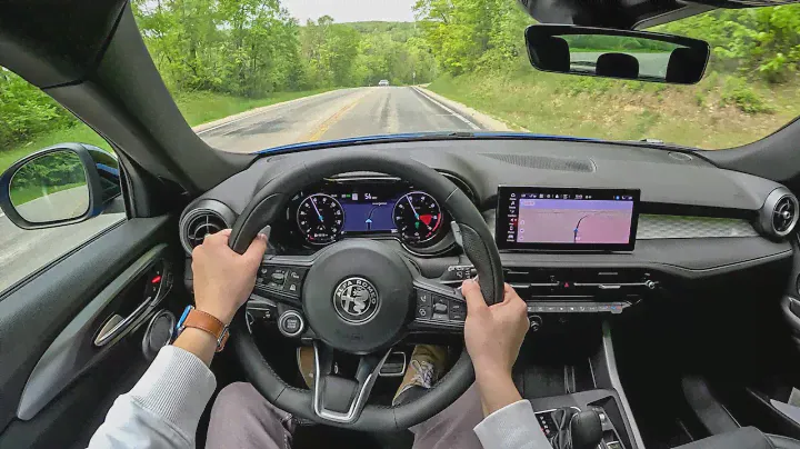 2023 Alfa Romeo Tonale Veloce - POV First Drive (Binaural Audio)