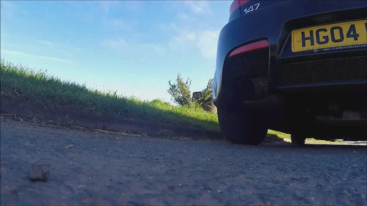 Alfa Romeo 147 GTA 3.8 exhaust sound - decat manifolds