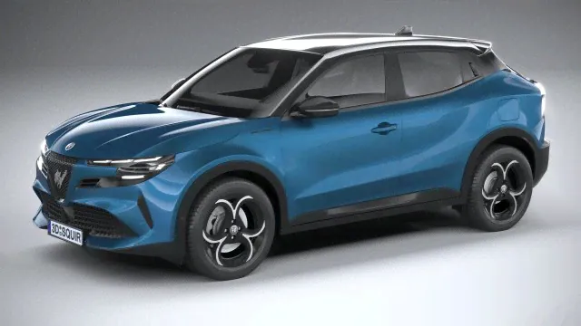 Alfa Romeo Junior - Milano Hybrid 2025 3D Model-4