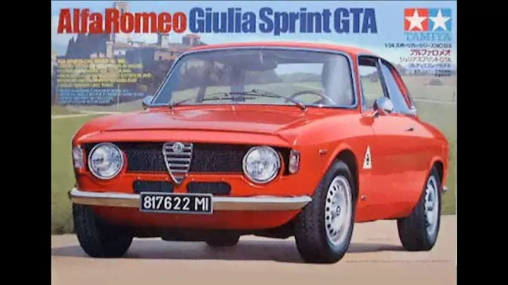 Whats In The Box | Tamiya Alfa Romeo Giulia Sprint GTA