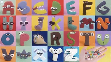 Making Alphabet Lore A-Z with Clay