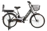 Велогибрид Green City e-ALFA черный