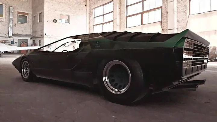 1968 Alfa Romeo Carabo Concept Unreal Engine 4 - Ray tracing Photorealistic Graphics