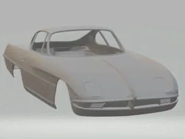 Alfa gtv race 3D Print Model