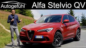 Новый Alfa Stelvio Quadrifoglio ПОЛНЫЙ ОБЗОР Facelift 2020 Внедорожник Alfa Romeo Stelvio QV - Autogefühl