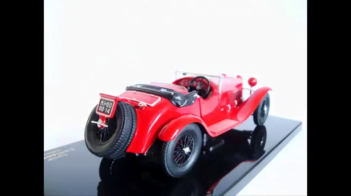 1/24 - ALFA Romeo 6C 1750 Gran Sport Zagato 1930 1933 - Hachette, Alfa Romeo Centenario Collezione