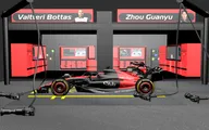 Garage Formula 1 alfa romeo 3D Model