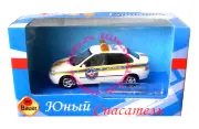 Модель автомобиля Alfa Romeo 156, голубой металлик, 1:43, Cararama [143ND-24]-3