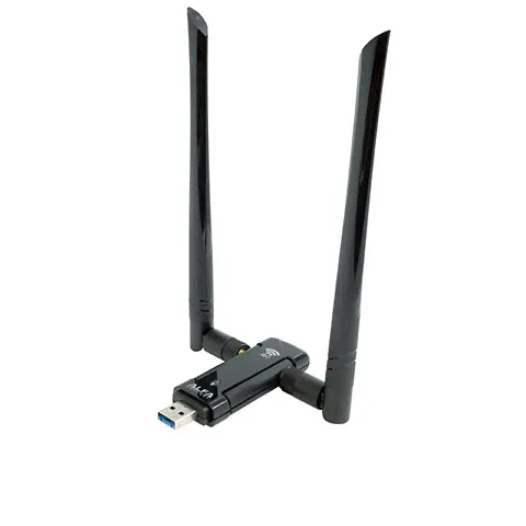 Alfa Network AWUS036AC двухдиапазонный беспроводной USB 3.0 адаптер с внешними антеннами 5dBi-0