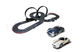 Гоночный автотрек Top Racer Alfa Romeo масштаб 1:43 (2 машинки, 6 метров) - TR-01L