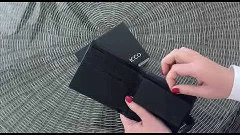 Кошелек черный мужской кожаный Alfa Ricco