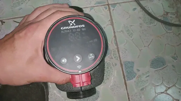 Краткий обзор насоса Grundfos Alpha 3