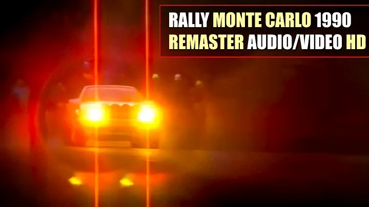 [HD] WRC 1990 Rally Monte Carlo (asphalt - snow) Highlights [REMASTER AUDIO/VIDEO]