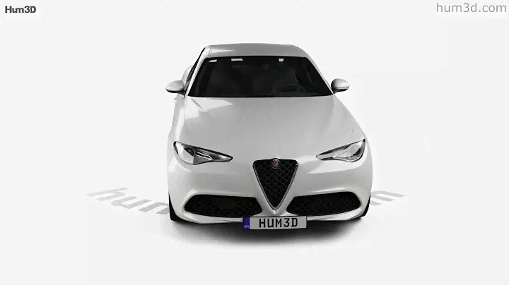 Alfa Romeo Giulia 2019 3D model by 3DModels.org