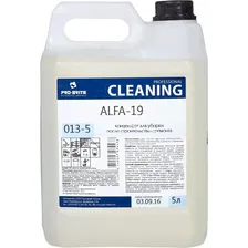 Средство чистящее для послестроительной уборки Pro-Brite Alfa-19, 5л