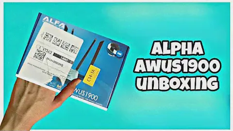 ALFA AWUS1900 unboxing