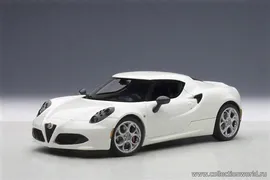 ALFA ROMEO 4C 2013 (WHITE) (COMPOSITE MODEL/3 OPENINGS)
