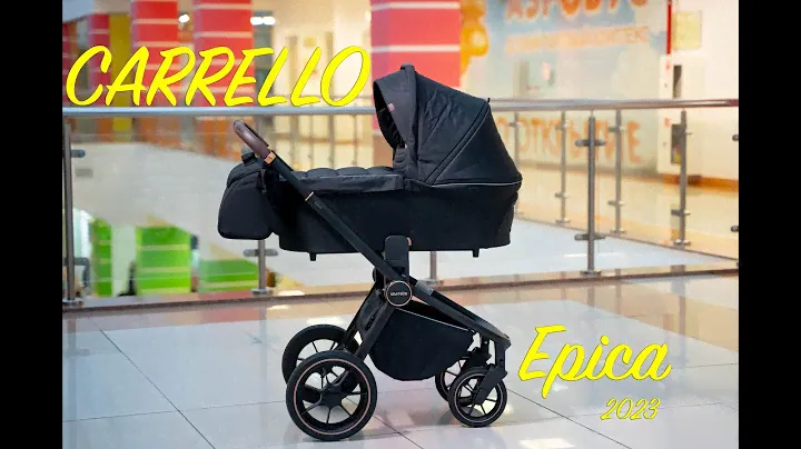 Обзор детской коляски Carrello Epica 2023 @koliaskid.ru, @kolyaska.777 ТЦ Аэробус Москва